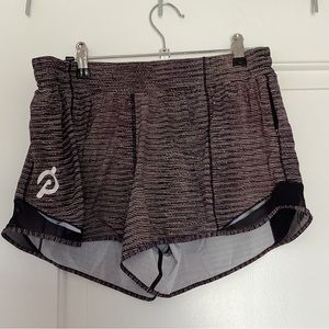 PELOTON Lululemon hotty hot 4” inseam shorts size 10